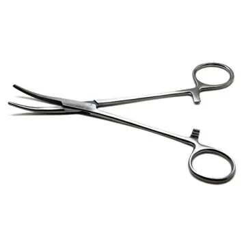 Rankin Crile Hemostat Forceps Curved with Locking Handle