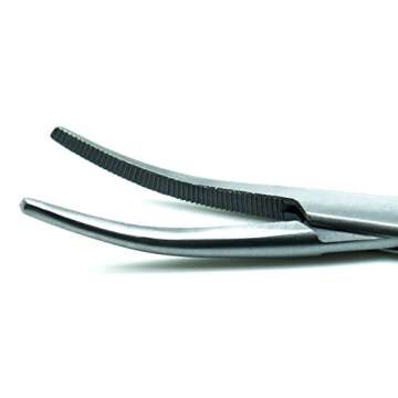 Rankin Crile Hemostat Forceps Curved 6.25" Locking Handle Surgical Instruments