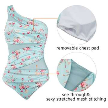 Lilicherry Womens Swimsuits One Piece Swimsuits for Women Womens Bathing Suit B100-L