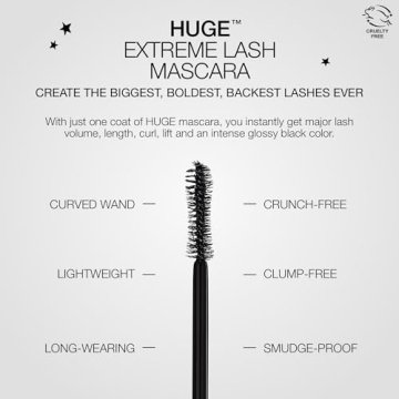 Stila HUGE Extreme Lash Mascara - Volume, Curl & No Clump