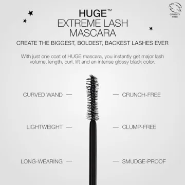 Stila HUGE Extreme Lash Mascara - Volume, Curl & No Clump