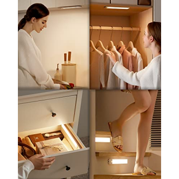 EZVALO Wireless Rechargeable Motion Sensor Under Cabinet Light