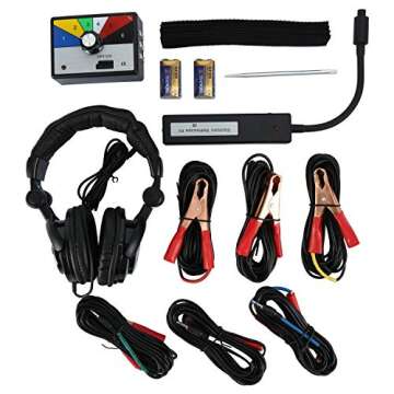 8MILELAKE Electronic Stethoscope Kit for Professional Mechanics and DIY Enthusiasts