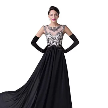 1920s Satin Opera Gloves for Evening Events - SAVITA