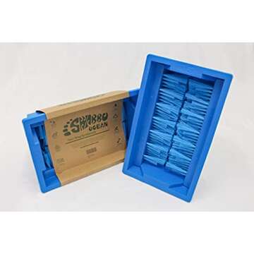 SWABBO Footwasher, Beach Essentials for Washing Feet Outdoors, Portable Pool Foot Bath, Keep Sand and Dirt Out of The House, Portable and Durable, for Beach, Poolside, Camping