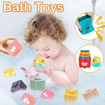 Montessori Baby Toys 6-18 Months for Sensory Development