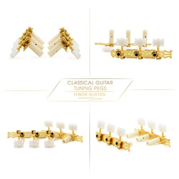 Top Quality DJ312G Guitar Tuners with Gold Plated Finish