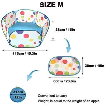 Portable Small Animals Playpen, Outdoor/ Indoor Pop Open Pet Exercise Fence, Guinea Pig Accessories ...