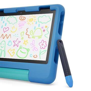 Amazon Kid-Friendly Tablet Stylus with Tether, 2-pack