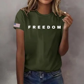 Charlie Kirk Freedom T-Shirt Comfortable Graphic Tee