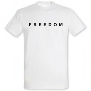 Charlie Kirk Freedom T-Shirt Comfortable Graphic Tee