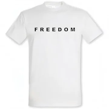 Charlie Kirk Freedom T-Shirt Comfortable Graphic Tee