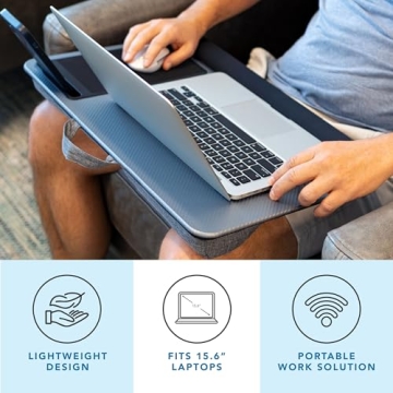 LAPGEAR Pro Lap Desk - Comfortable, Lightweight & Portable