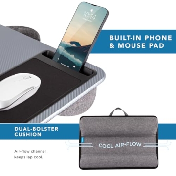 LAPGEAR Pro Lap Desk - Comfortable, Lightweight & Portable
