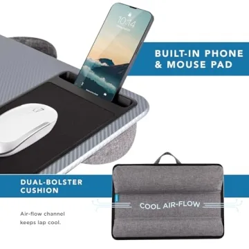LAPGEAR Pro Lap Desk - Comfortable, Lightweight & Portable