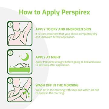 Perspirex Comfort Antiperspirant for Men and Women – Roll On Deodorant for Protection Against Sweat and Odour