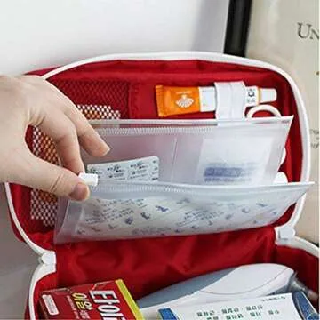 First Aid Bag - First Aid Kit Bag Empty for Home Outdoor Travel Camping Hiking, Mini Empty Medical S...