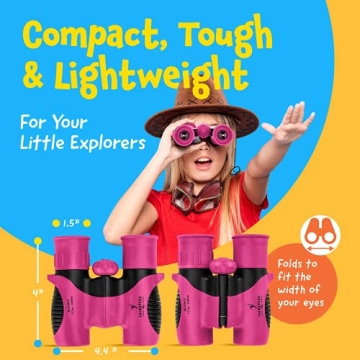 Think Peak Kids Binoculars for Outdoor Exploration and Fun