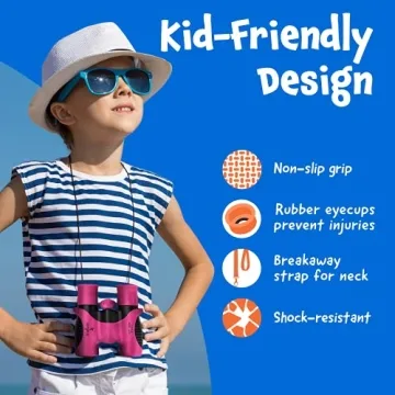 Think Peak Kids Binoculars for Outdoor Exploration and Fun