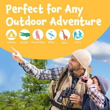 Think Peak Kids Binoculars for Outdoor Exploration and Fun