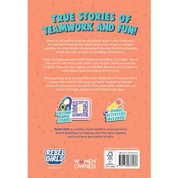 Rebel Girls Powerful Pairs: 25 Tales of Mothers and Daughters