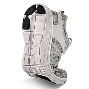 INZCOU Running Shoes Lightweight Tennis Shoes Non Slip Gym Workout Shoes Breathable Mesh Walking Sne...