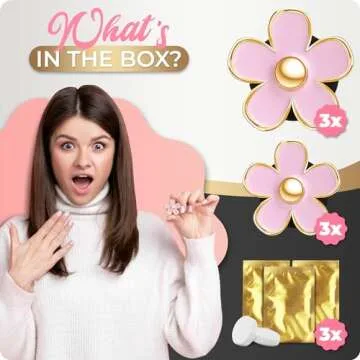 Daisy Car Accessories - Cute Flower Vent Clips