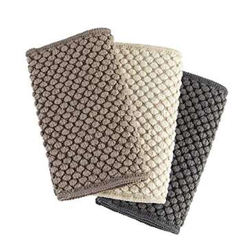 Norwex Counter Cloths, slate, vanilla, mushroom