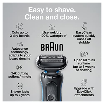 Braun Series 5 5018s Rechargeable Electric Shaver