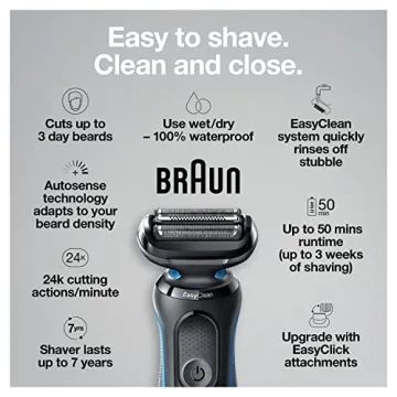 Braun Series 5 5018s Rechargeable Electric Shaver