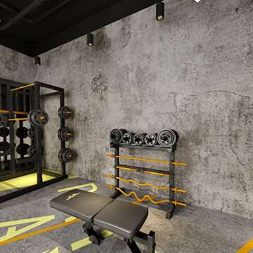 3yecao 24"×591" Large Size Extra Thick Brown Grey Concrete Wallpaper Peel and Stick Waterproof Brow...