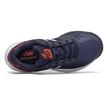 New Balance 996 V3 Tennis Shoe, Pigment/Multi, 12 US Unisex Little Kid