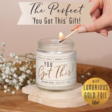 You Got This Gift for Women; Inspirational Soy Candle for Home