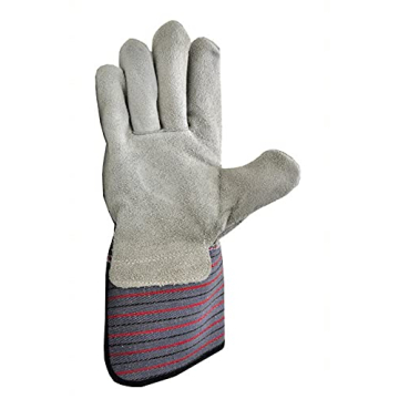 Premium Suede Leather Work Gloves with Long Cuff