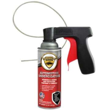 woolwax 1 Gallon Undercoating Kit Bundle w/PRO Gun & 2 Wands. Straw(Clear) Color.