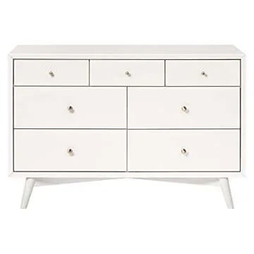 Stylish Babyletto Palma 7-Drawer Dresser for Safeguarded Nursery