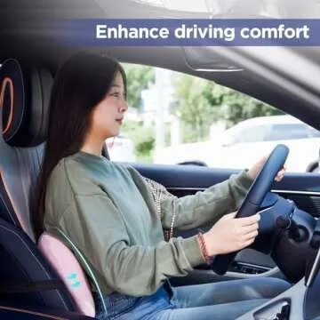 Ergonomic Lumbar Support Pillow for Office & Car