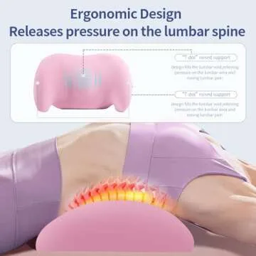 Ergonomic Lumbar Support Pillow for Office & Car