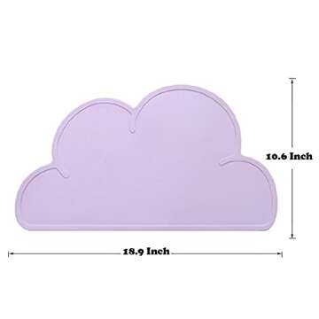 Love Dream Silicone Pet Feeding Food Mat - Stylish Non-Slip Design