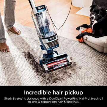 Shark AZ3002 Stratos Vacuum - DuoClean & Odor Neutralizer