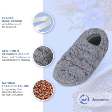 SUZZIPAD Heated Slippers for Winter Warmth and Comfort