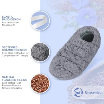 SUZZIPAD Heated Slippers for Winter Warmth and Comfort