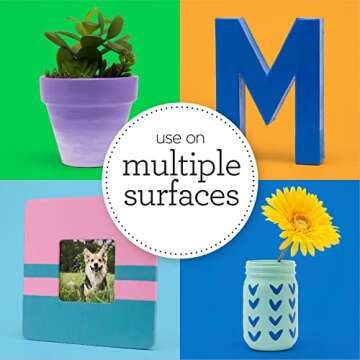 Apple Barrel Multi Surface Acrylic Paint, 44848E, 2 Fl Oz (Pack of 1), Milk Chocolate-Pack of 1