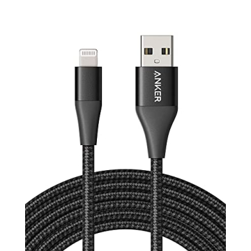 Anker Powerline+ II 10 ft Lightning Charging Cable - Unmatched Quality for Fast Charging