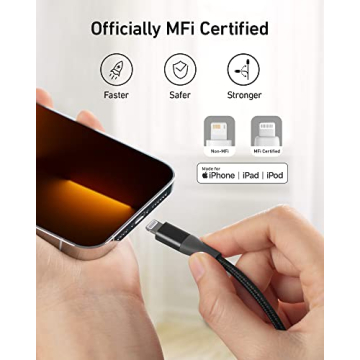 Durable Anker PowerLine+ II Lightning Cable 10 ft