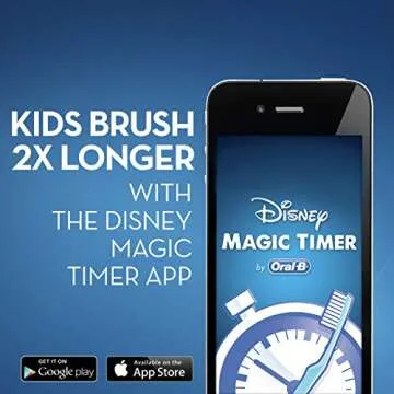 Oral-B Kids Electric Toothbrush Featuring Disney's Minnie Mouse, Rechargeable Toothbrush with (2) Brush Heads, for Kids 6+