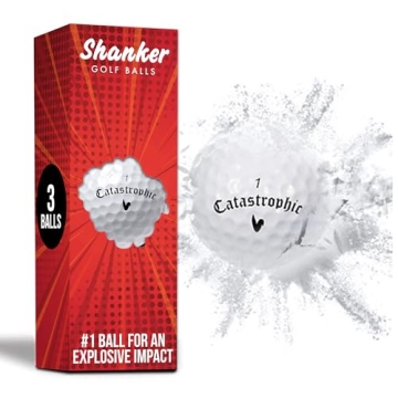 Shanker Golf Exploding Balls - Ultimate Prank Gift for Golfers