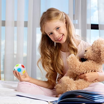 Vdealen Magic Rainbow Puzzle Ball Fidget Toy for Everyone