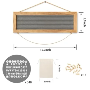 CJIAWYS Rustic DIY Picture Frames Wall Decor Set