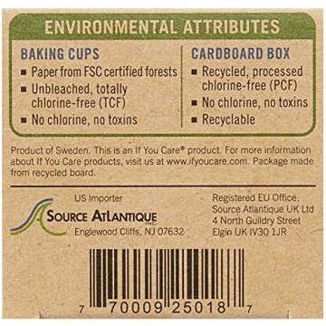 If You Care Mini Baking Cups - FSC Certified, 90 ct